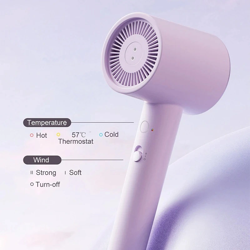 Xiaomi Mijia H301 Electric Hair Dryer 1800W – Negative Ion Quick Drying with Temperature Control