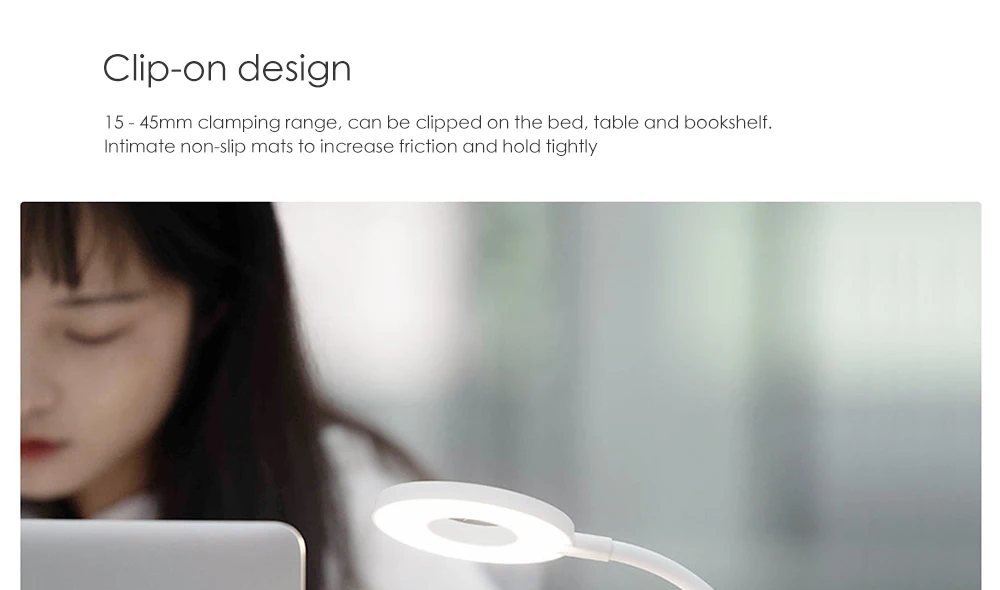 Xiaomi-Mijia-Yeelight-YLTD10YL-LED-Clip-on-Table-Lamp