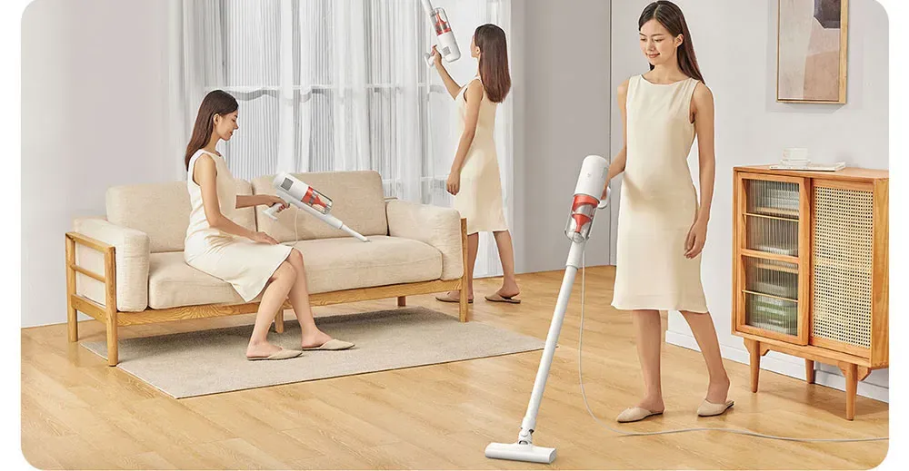 Xiaomi Mijia Corded Vacuum Cleaner 2 B210 with 600W suction and HEPA filter for home cleaning