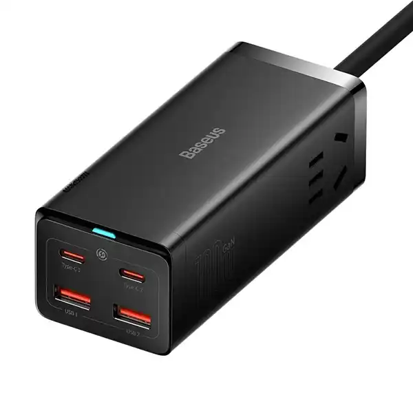 Baseus 100W GaN3 Pro Desktop Powerstrip with 6-in-1 Charging Ports