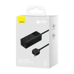 Baseus 65W Digital Powerstrip with 3 AC Outlets and 4 USB Ports