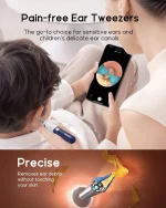 Bebird EarSight Plus smart visual ear cleaner camera with detachable tweezers and 10MP HD lens for safe earwax removal
