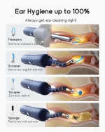 Bebird EarSight Plus smart visual ear cleaner camera with detachable tweezers and 10MP HD lens for safe earwax removal