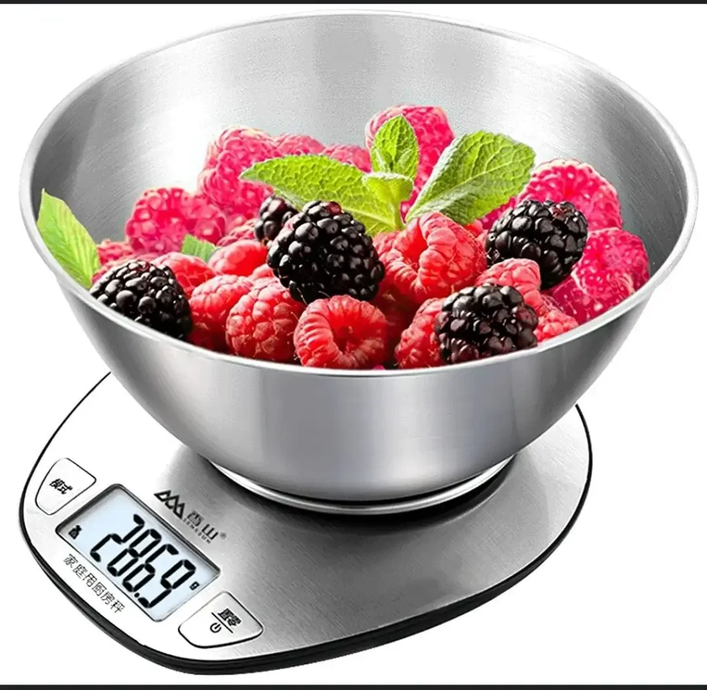 Camry EK4360 Kitchen Scale 5kg Digital Electronic Food Weighing Tool in White