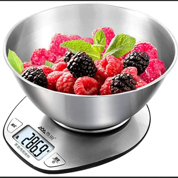 Camry EK4360 Kitchen Scale 5kg Digital Electronic Food Weighing Tool in White