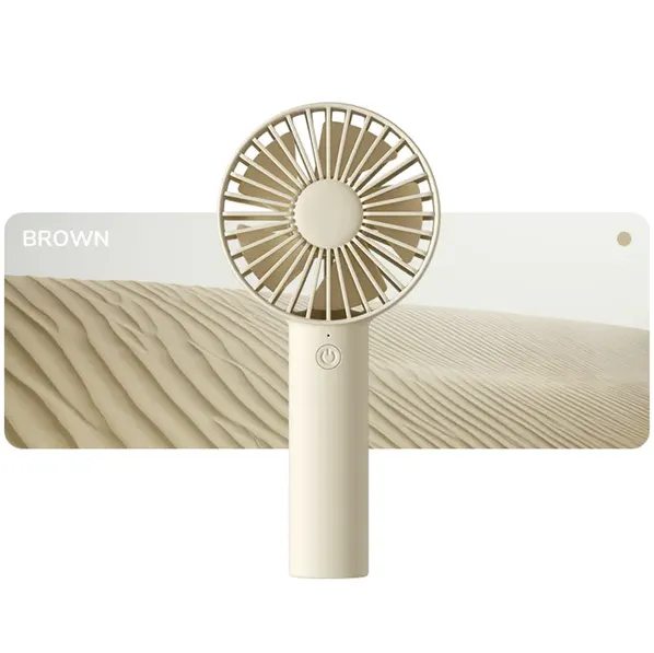 Jisulife FA21 Handheld Fan – Portable Rechargeable Mini Fan with 3 Speeds & USB Type-C Charging