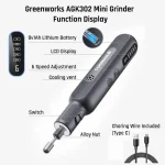 Greenworks 8V Rotary Tool Kit with 52 Accessories