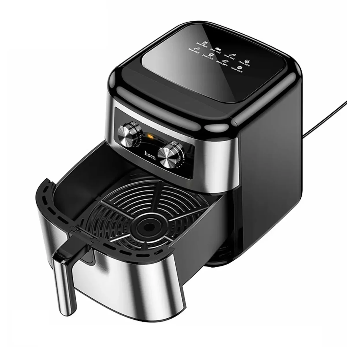Hoco HJD16A 8L Kitchen Air Fryer with Digital Touchscreen and 1700W Power for Oil-Free Cooking