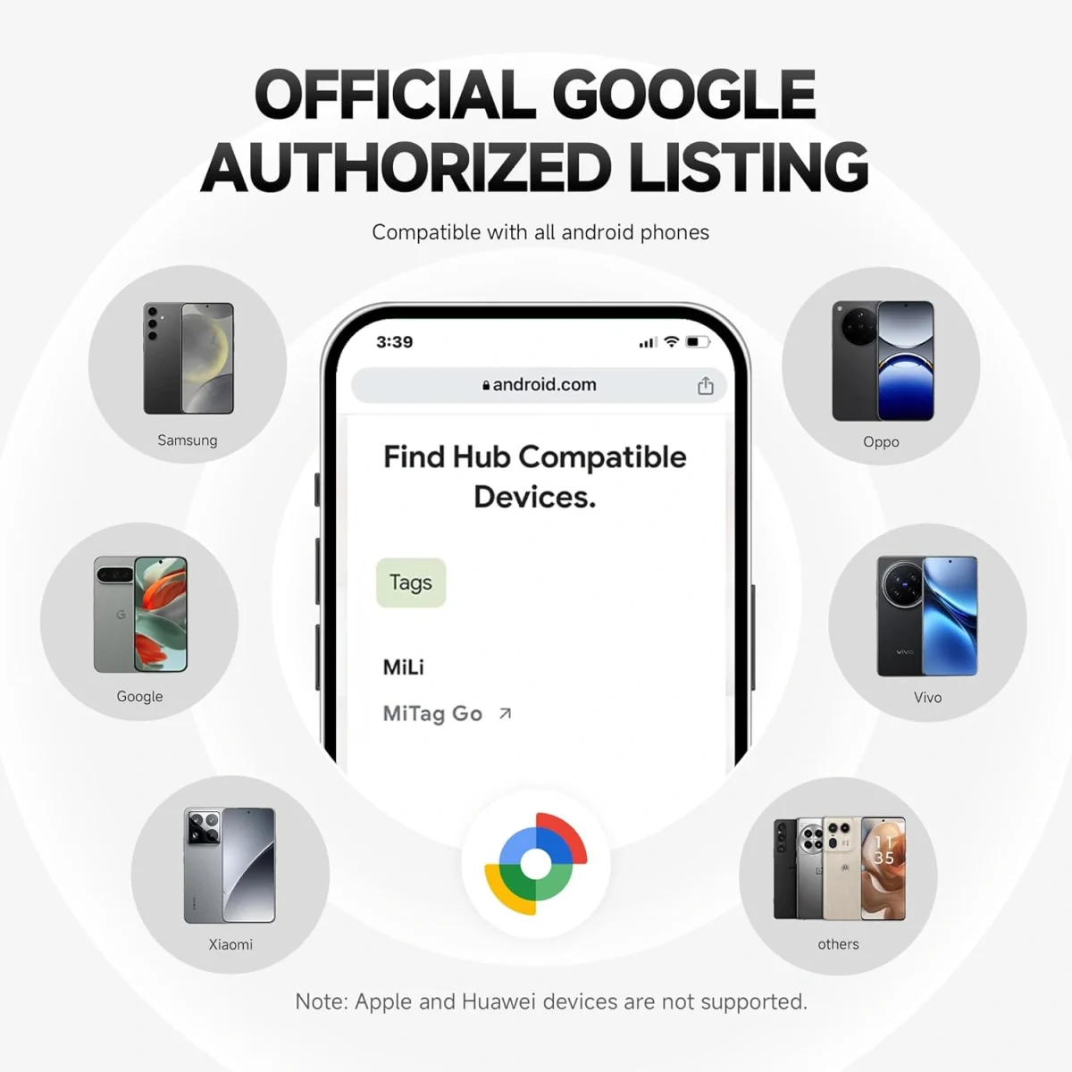 MiLi MiTag Go Smart Finder for Android Tracker