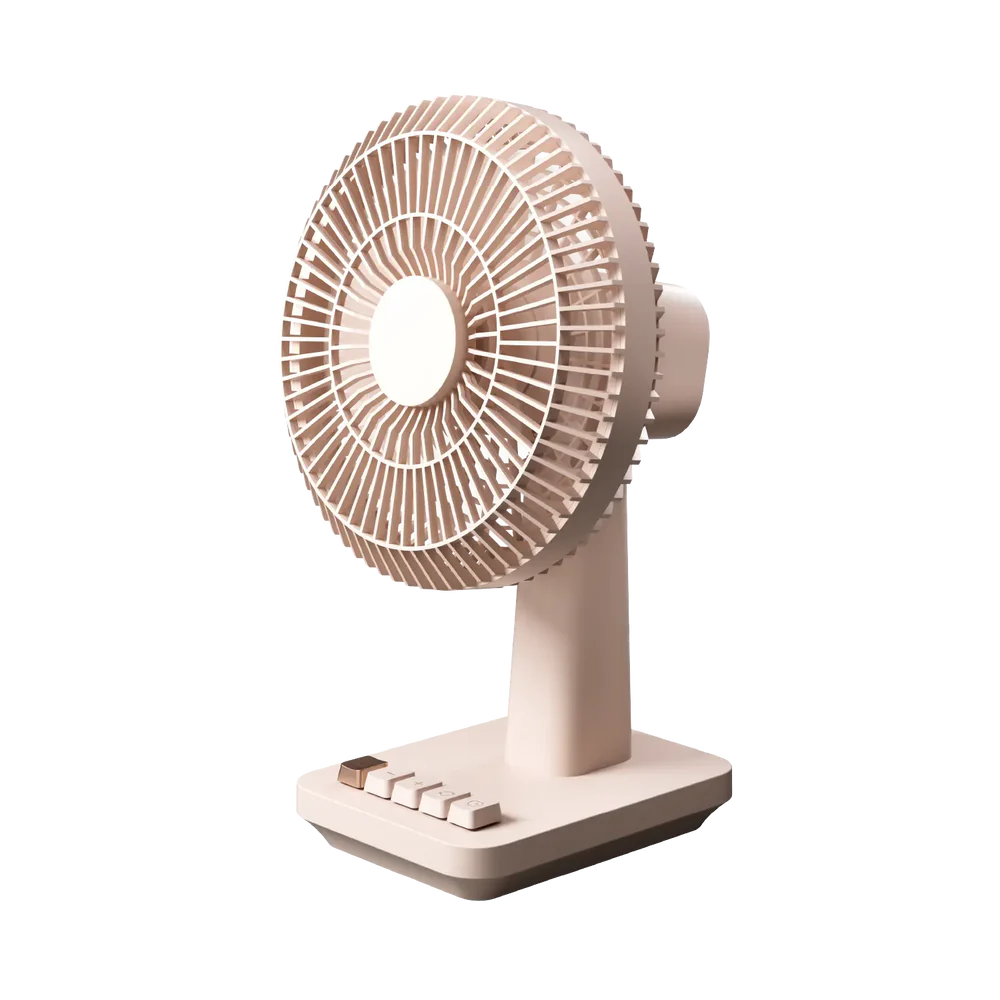 Momax 1°Pod Wireless Ultra Quiet Desktop Mini Fan with USB-C, Oscillation, and 12-Hour Battery