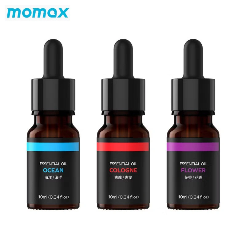 Momax Eco360 Solar Car Aroma Diffuser 3pc – Aluminum Alloy Solar-Powered Air Freshener for Vehicles