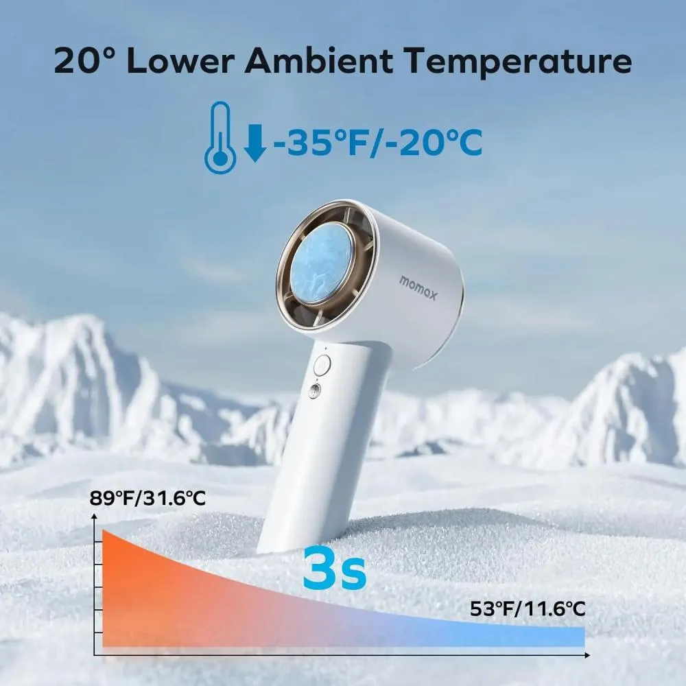 Momax Ultra Freeze Portable Icy Cooling Fan IF15