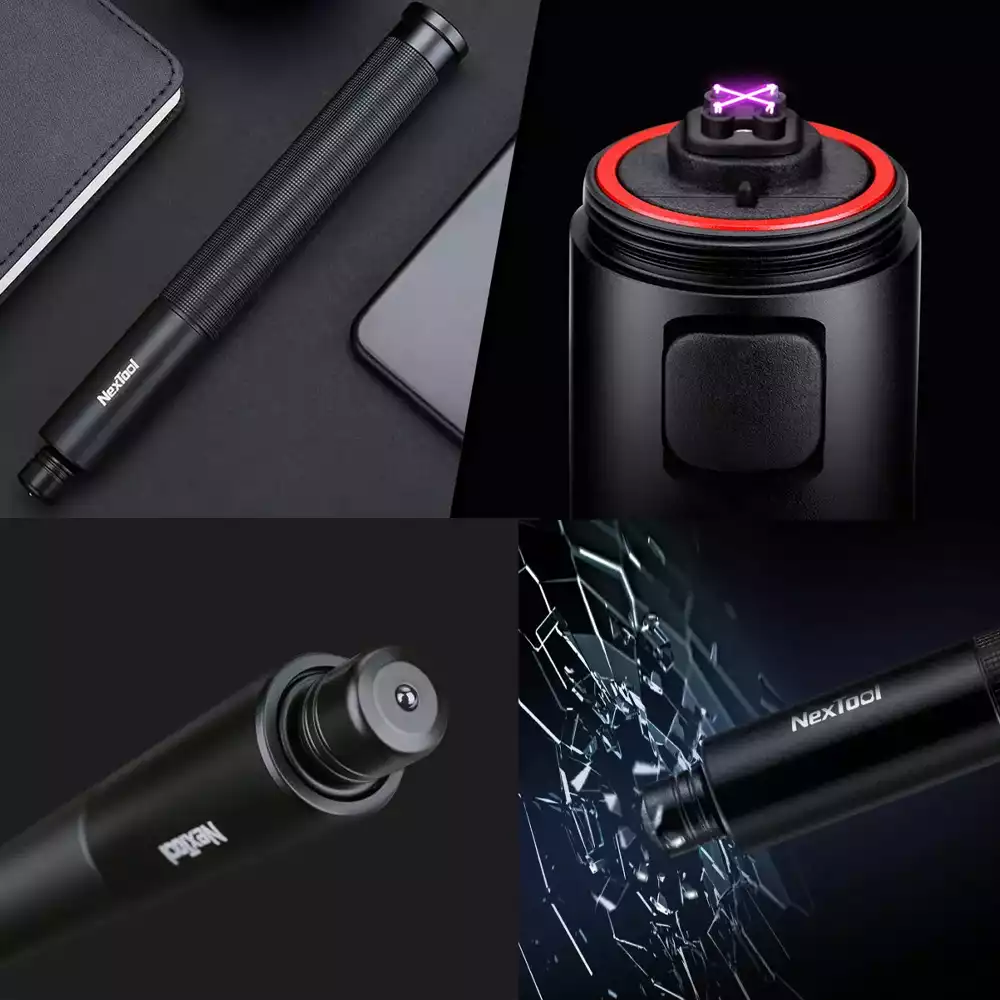 nextool-tactical-extendable-self-defense-stick-lightweight-aviation-aluminum-window-breaker-non-slip-handle