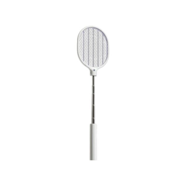 qualitell l1 electric mosquito killer swatter with usb rechargeable battery and flashlight