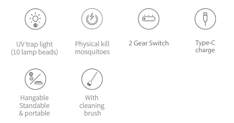qualitell strong mosquito control house k6 uv mosquito trap silent usb fan