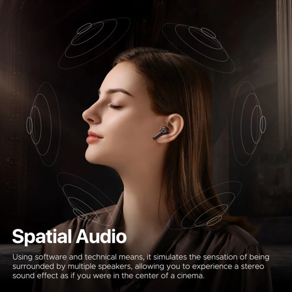 SoundPEATS T3 Pro Wireless TWS Earbuds with Bluetooth 5.4, 35dB ANC, ENC Mics, Game Mode