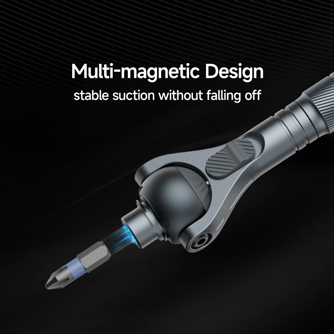 Xiaomi ATuMan RS2 Ratchet 40-in-1 Screwdriver Set with Flexible Head and Magnetic Bits