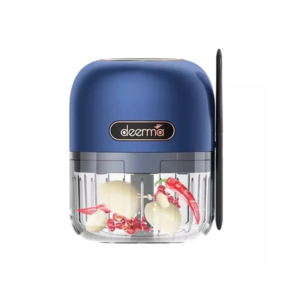 xiaomi deerma js100 rechargeable electric mini grinder blender type-c charging