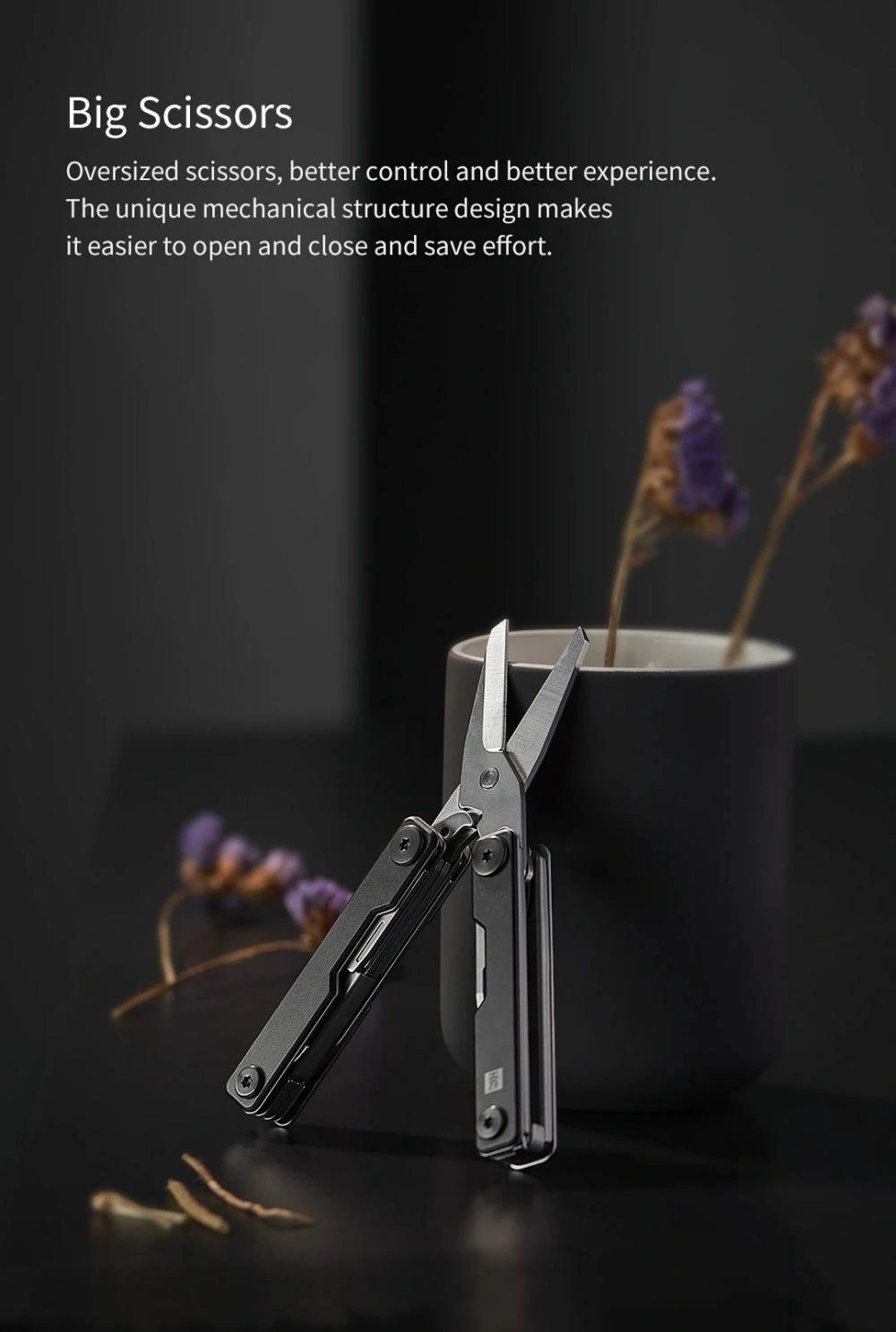 xiaomi huohou mini 10 in 1 pocket multi function folding tool stainless aluminium set hu0140