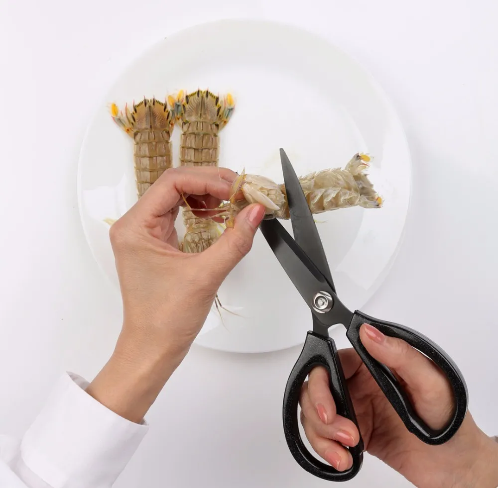 Xiaomi Huohou Titanium-Plated 2Pc Kitchen Scissors Set with Non-Slip Handle and Removable Design