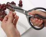 Xiaomi Huohou Titanium-Plated 2Pc Kitchen Scissors Set with Non-Slip Handle and Removable Design
