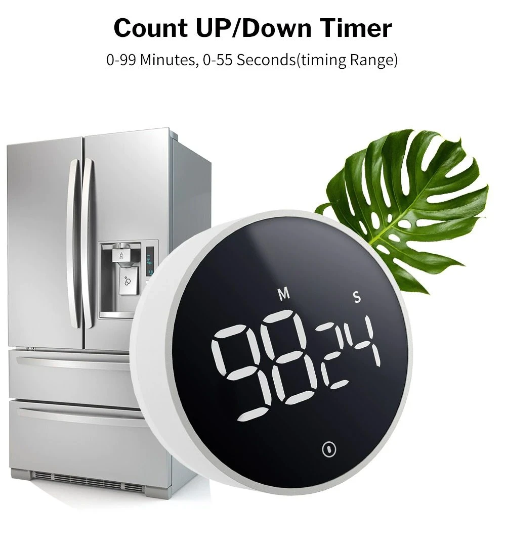 Xiaomi MIIIW Comfort Whirling Timer with Rotating Dial, LED Display and Magnetic Back for Kitchen and Study Use