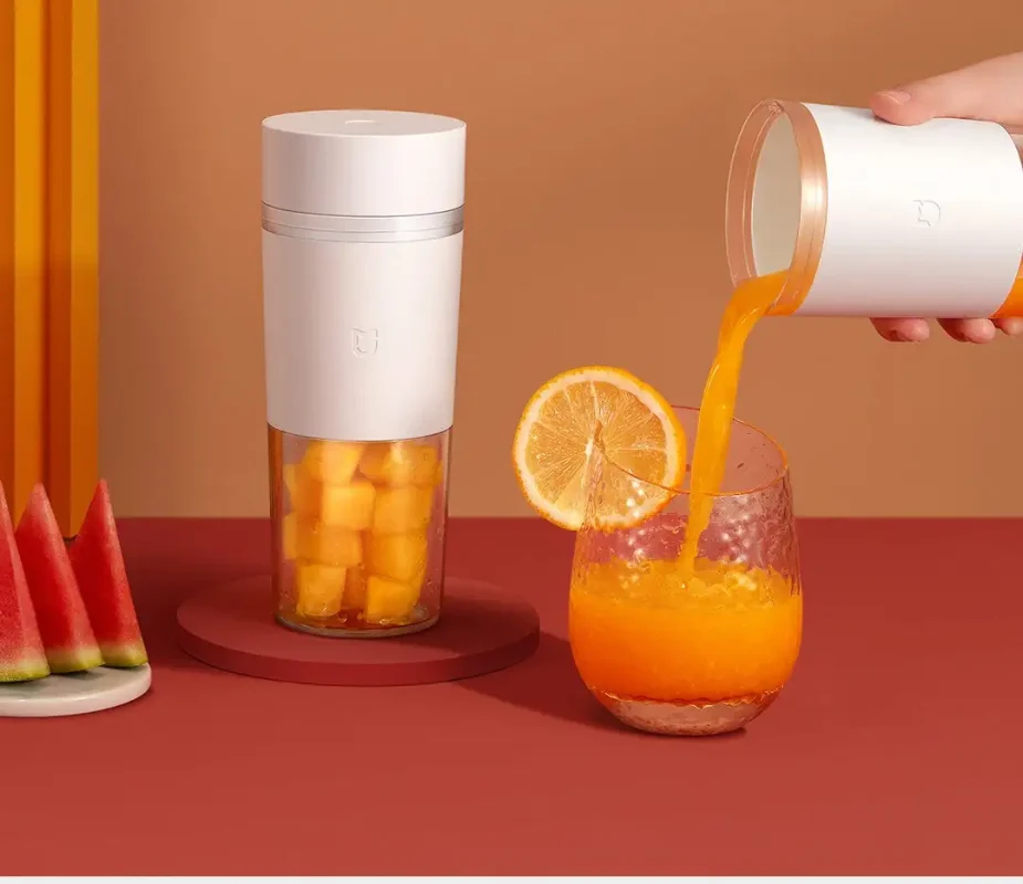 Xiaomi MIJIA 300ML Mini Juice Blender – USB-C Rechargeable IPX6 Waterproof Portable Juicer