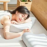 Xiaomi Mijia Memory Foam Neck Pillow – Ergonomic Neck Support for Back & Side Sleepers | Antibacterial & All-Season Comfort