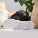 Xiaomi Mijia Memory Foam Neck Pillow – Ergonomic Neck Support for Back & Side Sleepers | Antibacterial & All-Season Comfort