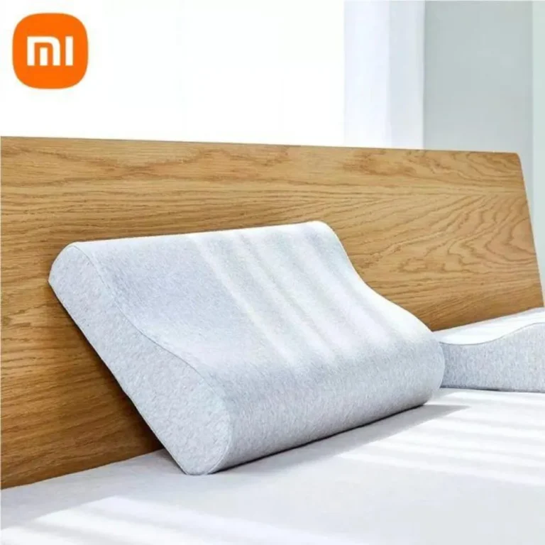 Xiaomi Mijia Memory Foam Neck Pillow – Ergonomic Neck Support for Back & Side Sleepers | Antibacterial & All-Season Comfort
