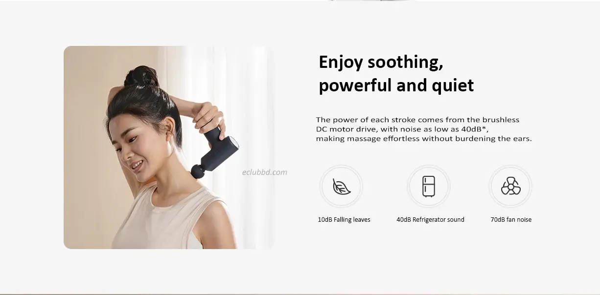 Xiaomi Mijia Mini Fascia Gun 3 – Compact Portable Muscle Massage Gun with 12kg Thrust and Silent Brushless Motor