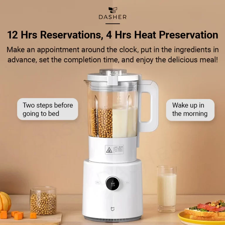 xiaomi mijia smart kitchen blender mpbj001acm app control hot cold glass jar