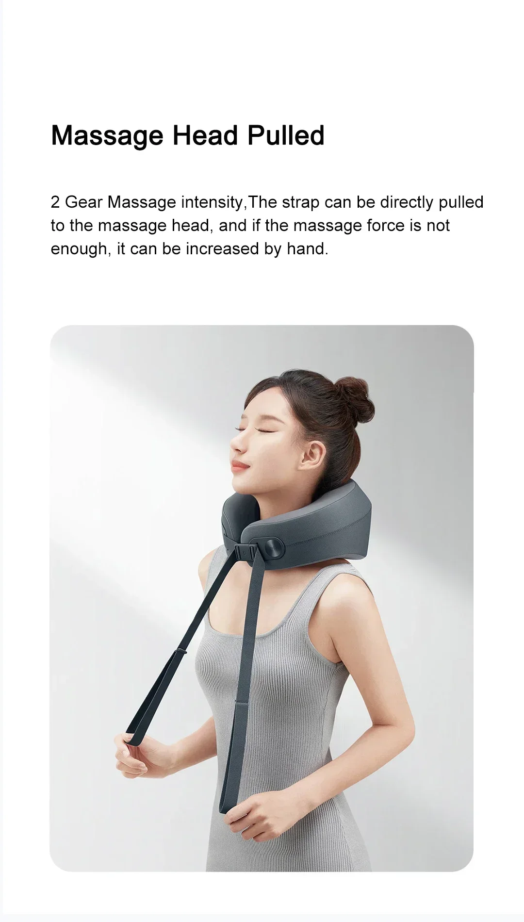 Xiaomi Mijia Smart Neck Massager APP Control Hot Compress MJNKAM01SKS
