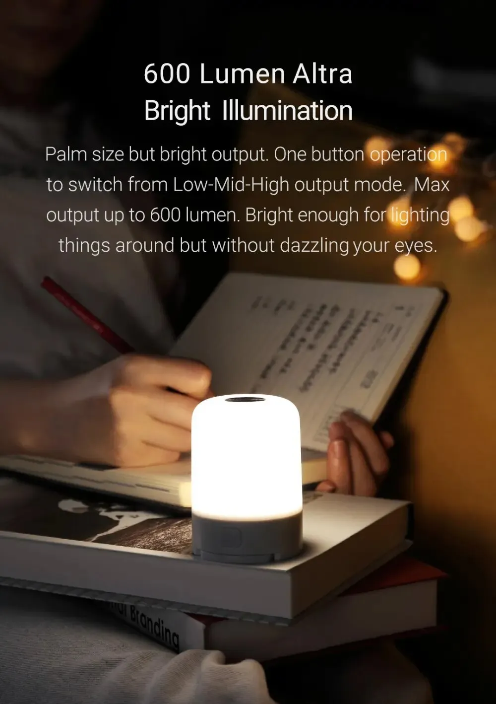Xiaomi NexTool Multifunction Camping Light 600 Lumen USB Rechargeable Outdoor Lantern