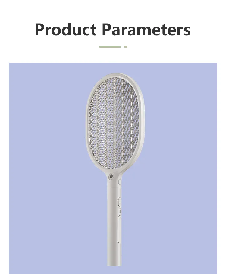 qualitell l1 electric mosquito killer swatter with usb rechargeable battery and flashlight