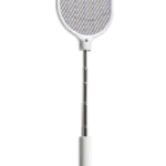 qualitell l1 electric mosquito killer swatter with usb rechargeable battery and flashlight