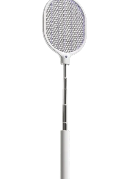 qualitell l1 electric mosquito killer swatter with usb rechargeable battery and flashlight