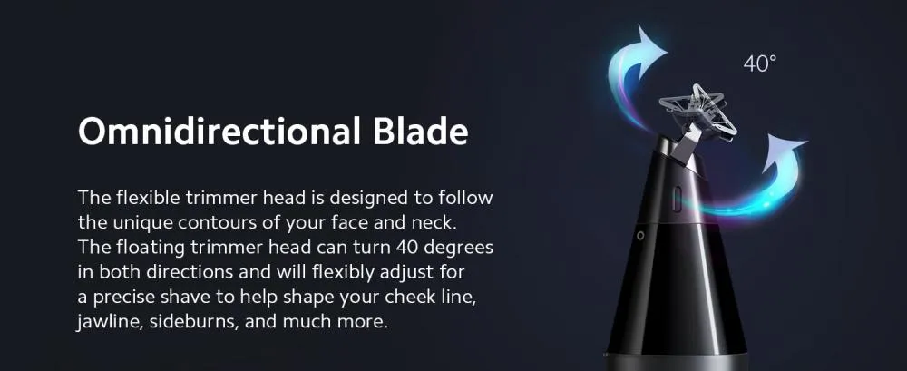 Xiaomi UniBlade Trimmer All-in-One Grooming Kit with Waterproof Design and 14 Settings