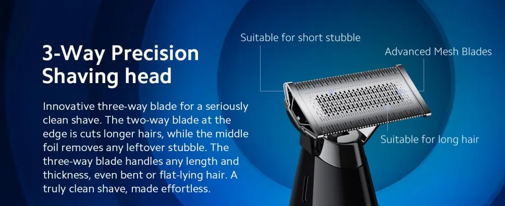 Xiaomi UniBlade Trimmer All-in-One Grooming Kit with Waterproof Design and 14 Settings