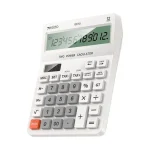 Yesido EC10 12-Digit LCD Desk Calculator with Solar and Battery Power