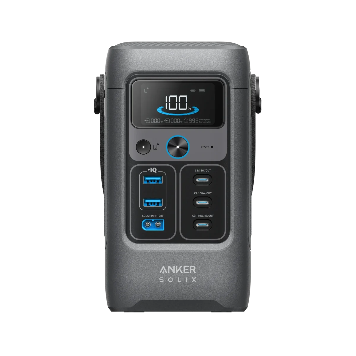 Anker SOLIX C200 Portable Power Station 192Wh 200W USB-C PD Fast Charging LiFePO4