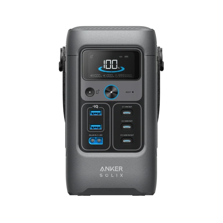 Anker SOLIX C200 Portable Power Station 192Wh 200W USB-C PD Fast Charging LiFePO4