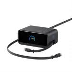 Anker Nano 100W 7-in-1 Desktop Charger with Retractable USB-C Cables and LCD Display