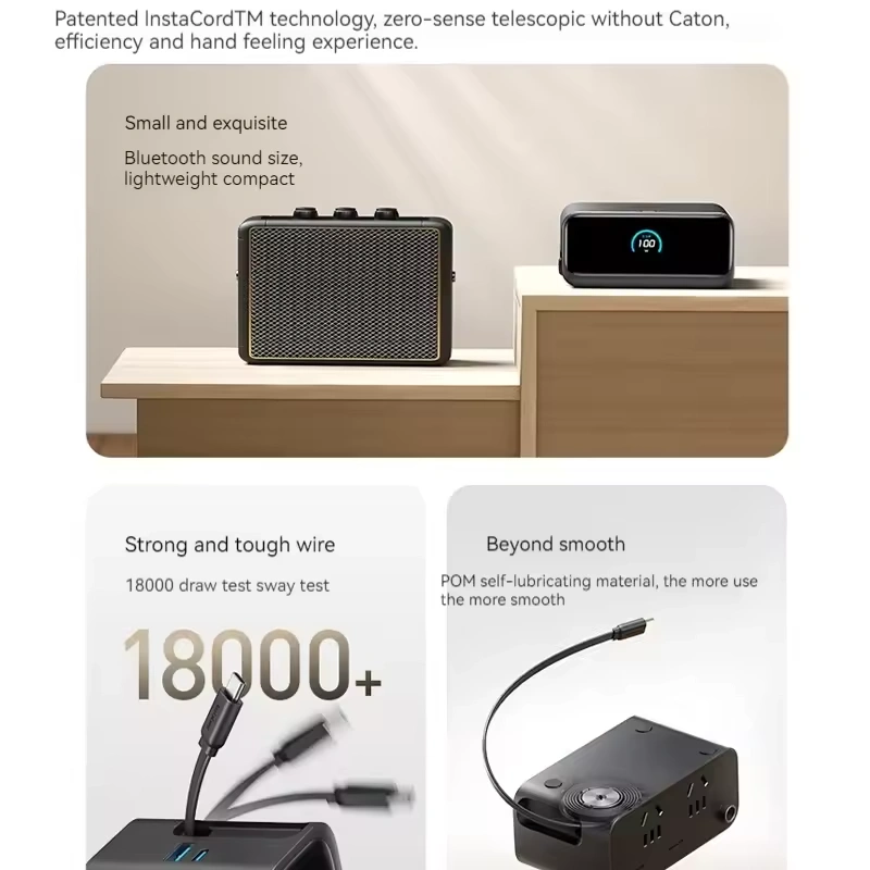 Anker Nano 100W 7-in-1 Desktop Charger with Retractable USB-C Cables and LCD Display