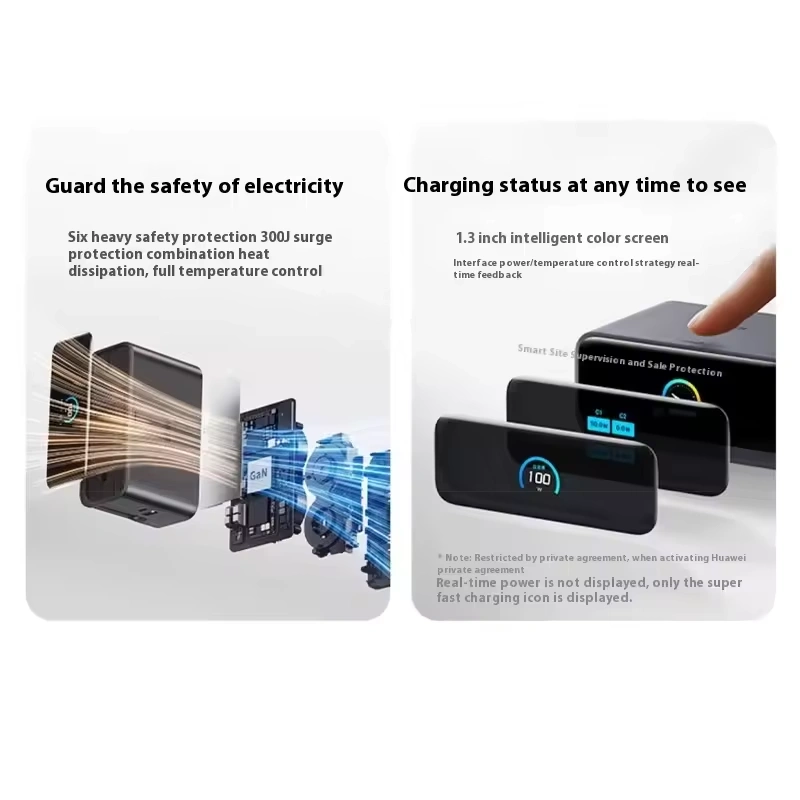 Anker Nano 100W 7-in-1 Desktop Charger with Retractable USB-C Cables and LCD Display