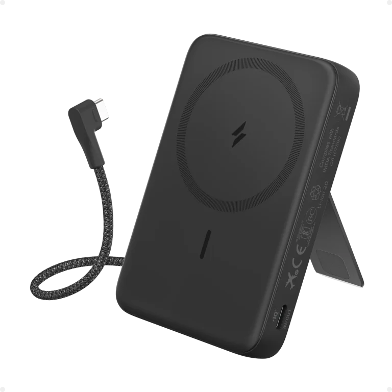 Anker Zolo 10000mAh 30W Power Bank with USB-C and Wireless Charging – A1685
