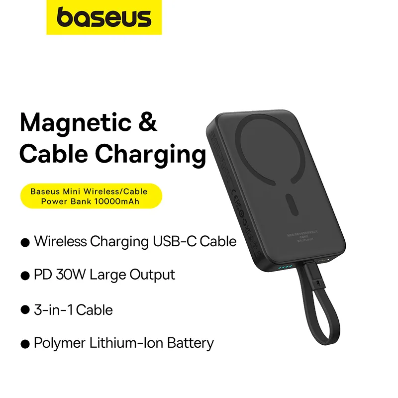 baseus-30w-10000mah-magnetic-wireless-power-bank-usbc-cable-black