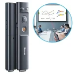 Baseus ACFYB-B0G Wireless Presenter Red Laser 100m USB Type-C & USB-A – Grey