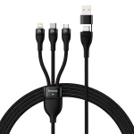 baseus-flash-series-ii-3-in-1-100w-fast-charging-cable-usb-to-micro-lightning-typec-1-2m