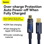 Baseus-Type-C-to-Lightning-Explorer-Series-20W-Fast-Charging-Cable-Blue-1m